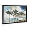 Stupell Industries Beach Day Retro Vacation Floating Frame, design by Sasha